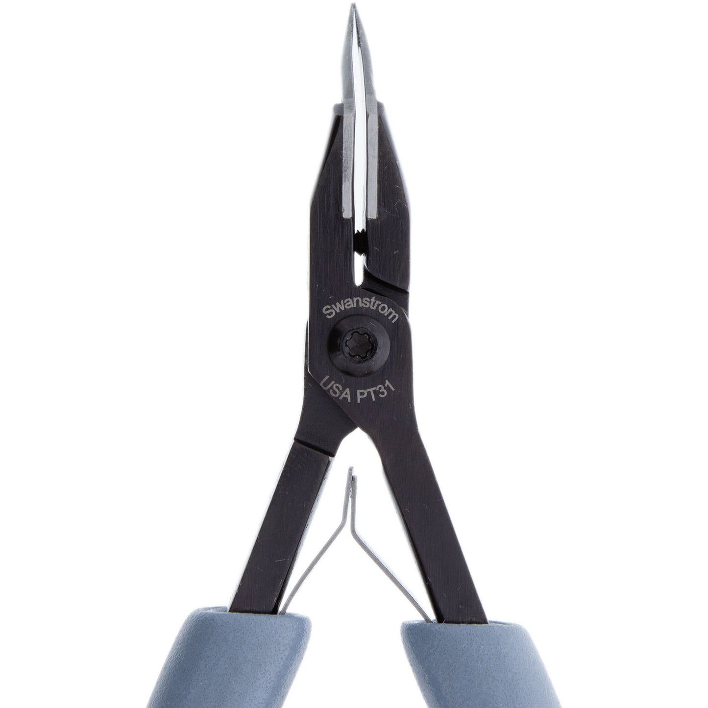 Pliers - Plizer, Midsize Curved Smooth Jaw, Standard Handle (Swanstrom® PT31)