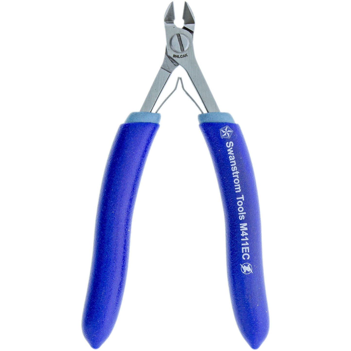 Cutters - Small, Carbide Tipped, Oval Head, Flush, Long Ergonomic Handle (Swanstrom® S411EC)