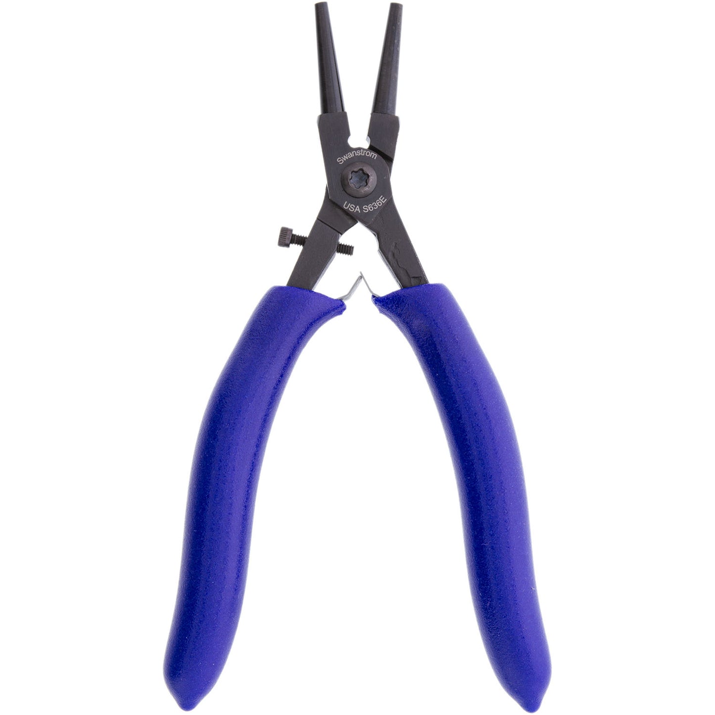 Pliers - Round Nose, Large Heavy Duty, Long Ergonomic Handle (Swanstrom® S636E)