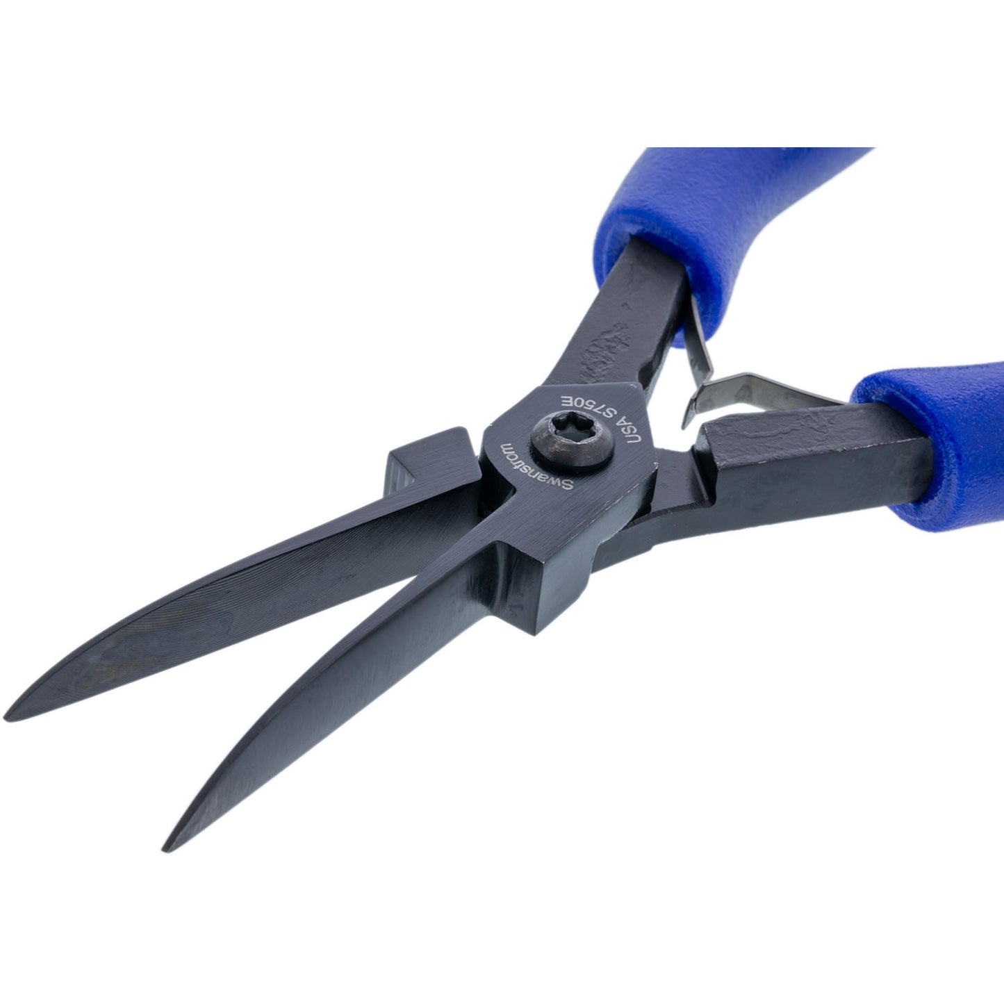Pliers - Flat Nose, Large, Smooth Jaw, Long Ergonomic Handle (Swanstrom® S750E)