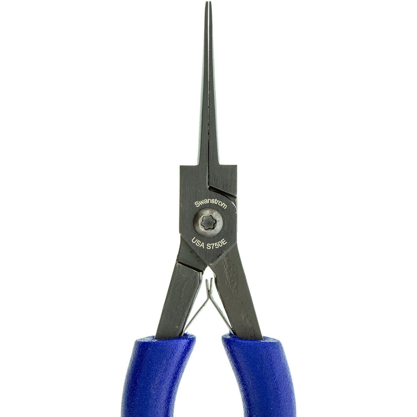 Pliers - Flat Nose, Large, Smooth Jaw, Long Ergonomic Handle (Swanstrom® S750E)