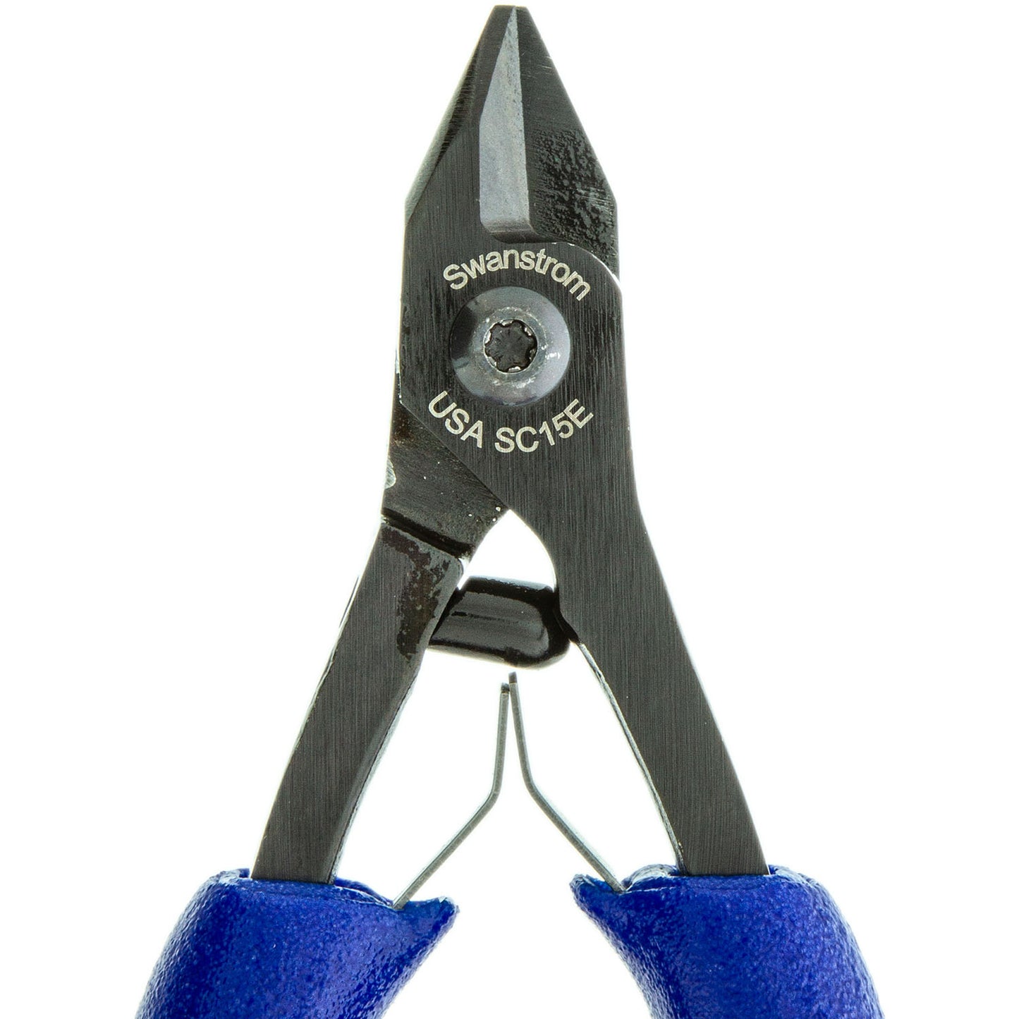 Shear - Midsize Short Nose Tapered, Long Ergonomic Handle (Swanstrom® SC15E)