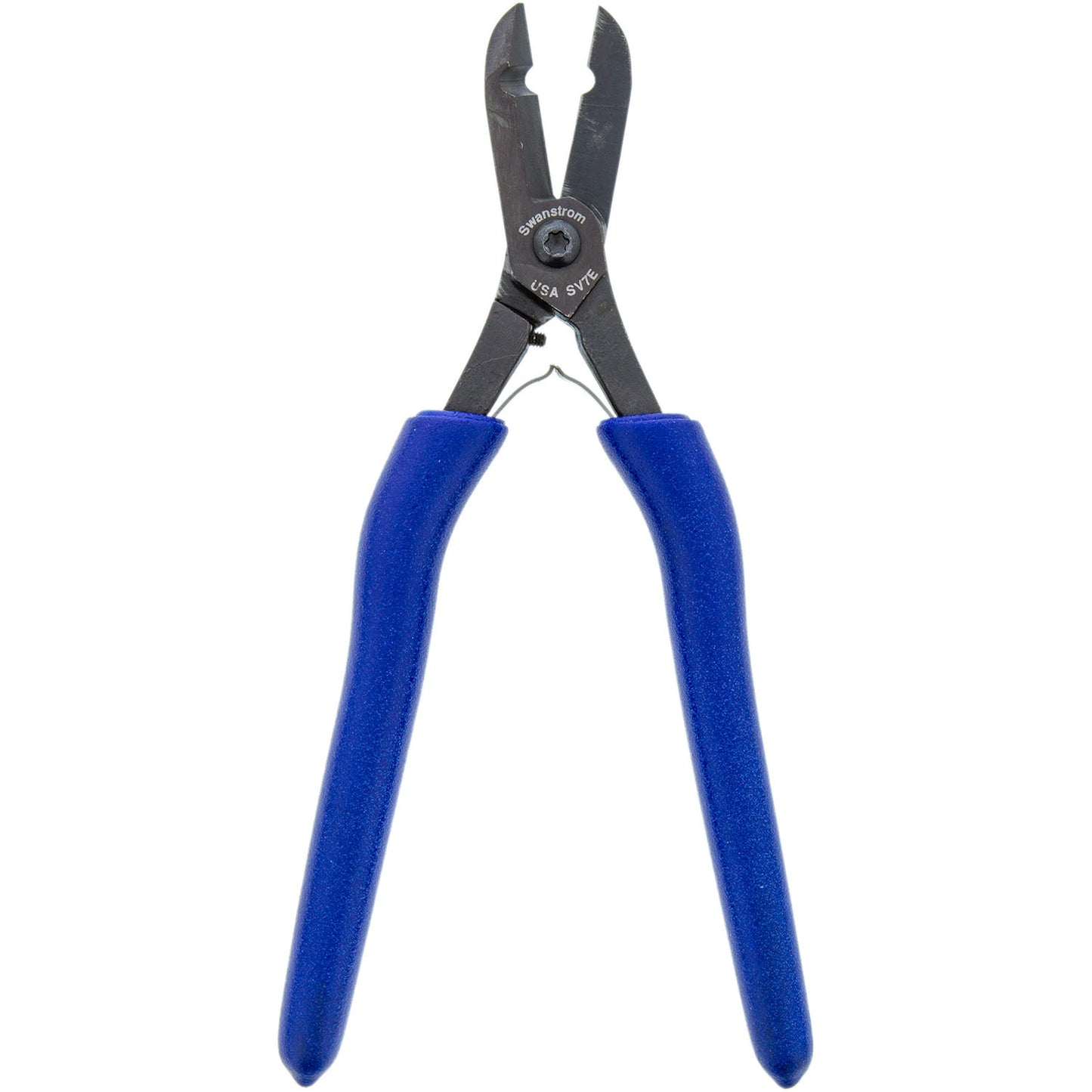Wire Stripper/Shear - Large V-Notch, Long Ergonomic Handle (Swanstrom® SV7E)