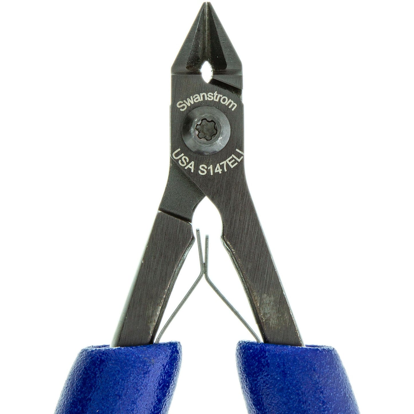 Swanstrom S147ELI Small Tapered Relieved Head Flush Cutter with Long Ergonomic Handle