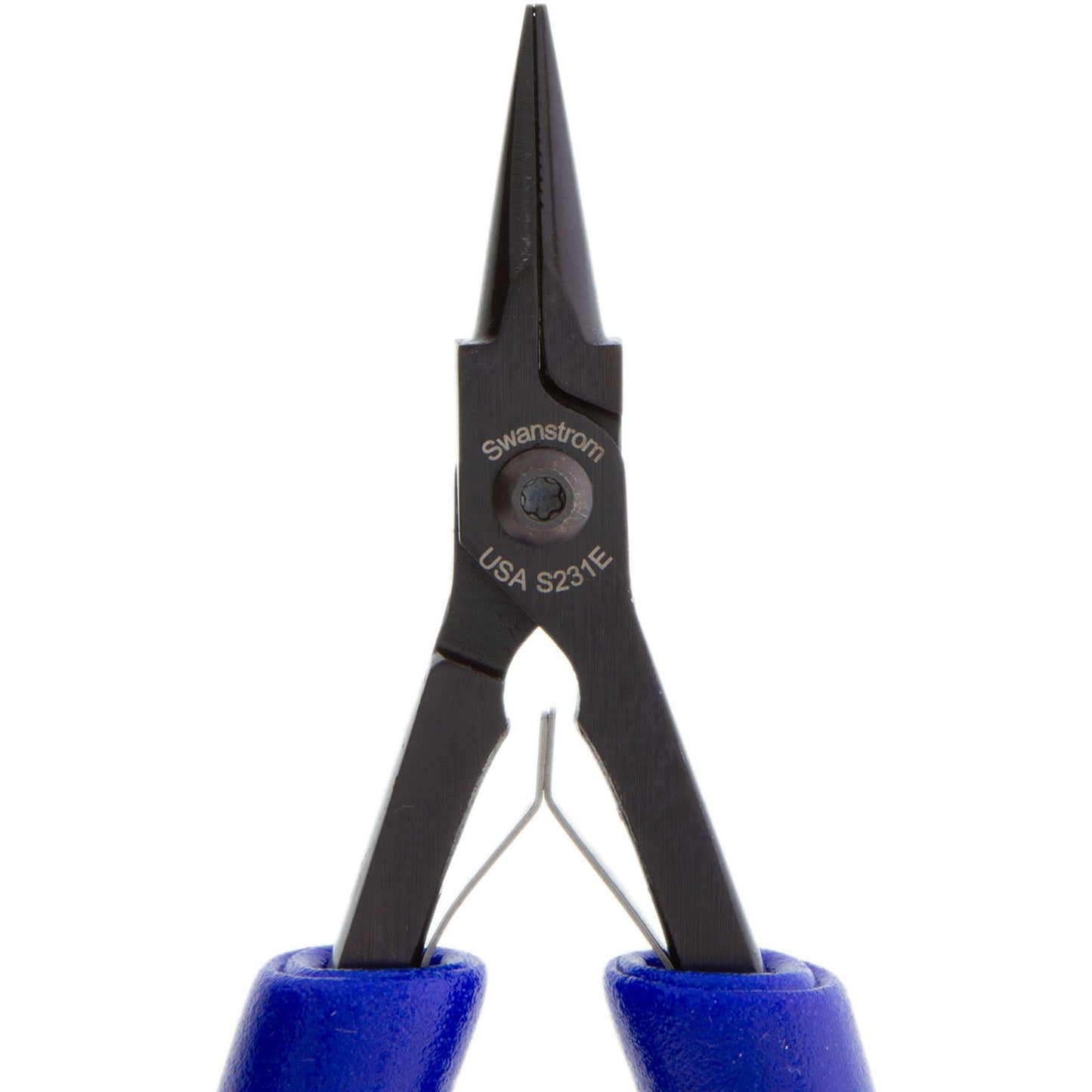 Swanstrom S231E Small Needle Nose Pliers – Serrated Jaw with Ergonomic Handle
