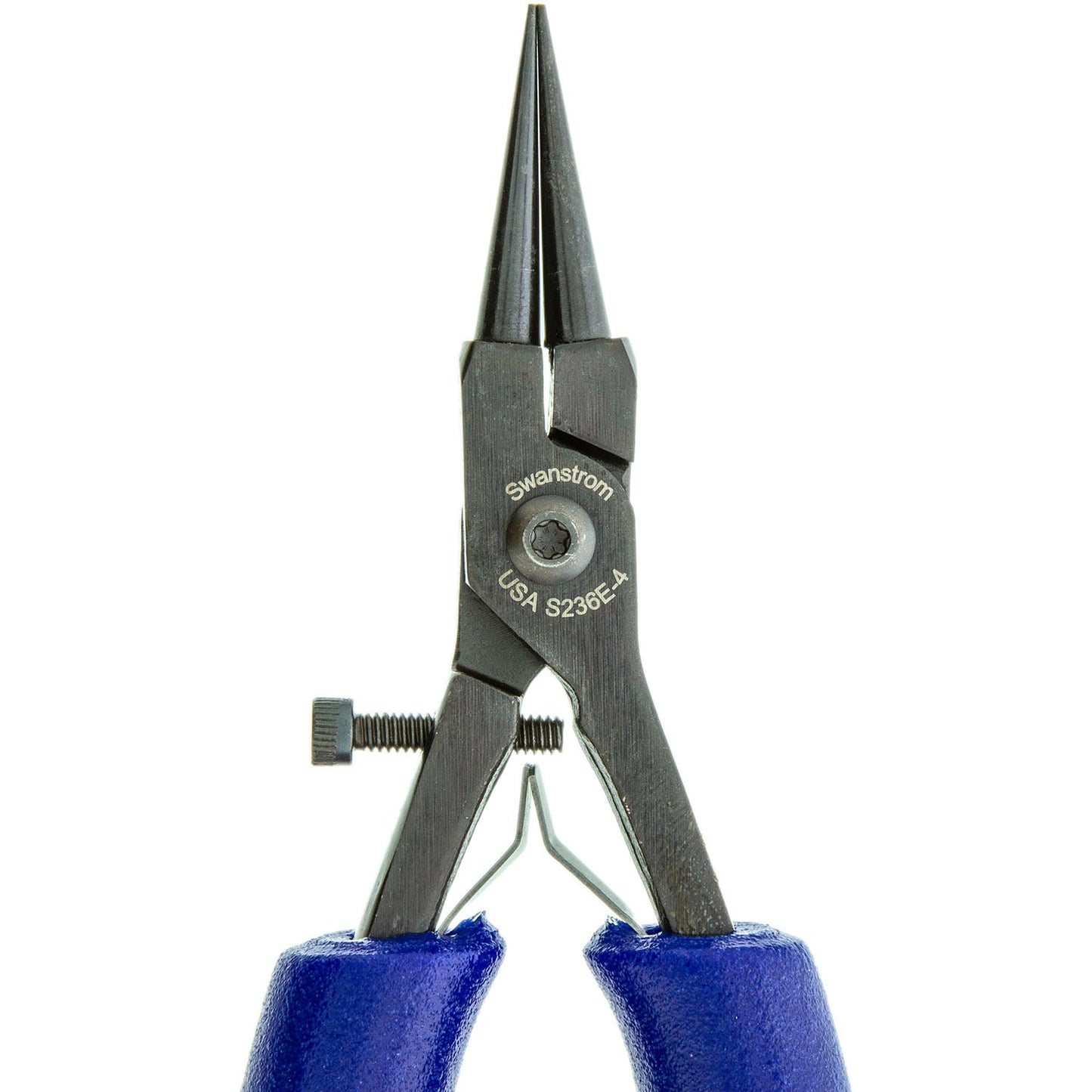 Swanstrom S236E-4 Small Round Nose Pliers with Long Ergonomic Handle