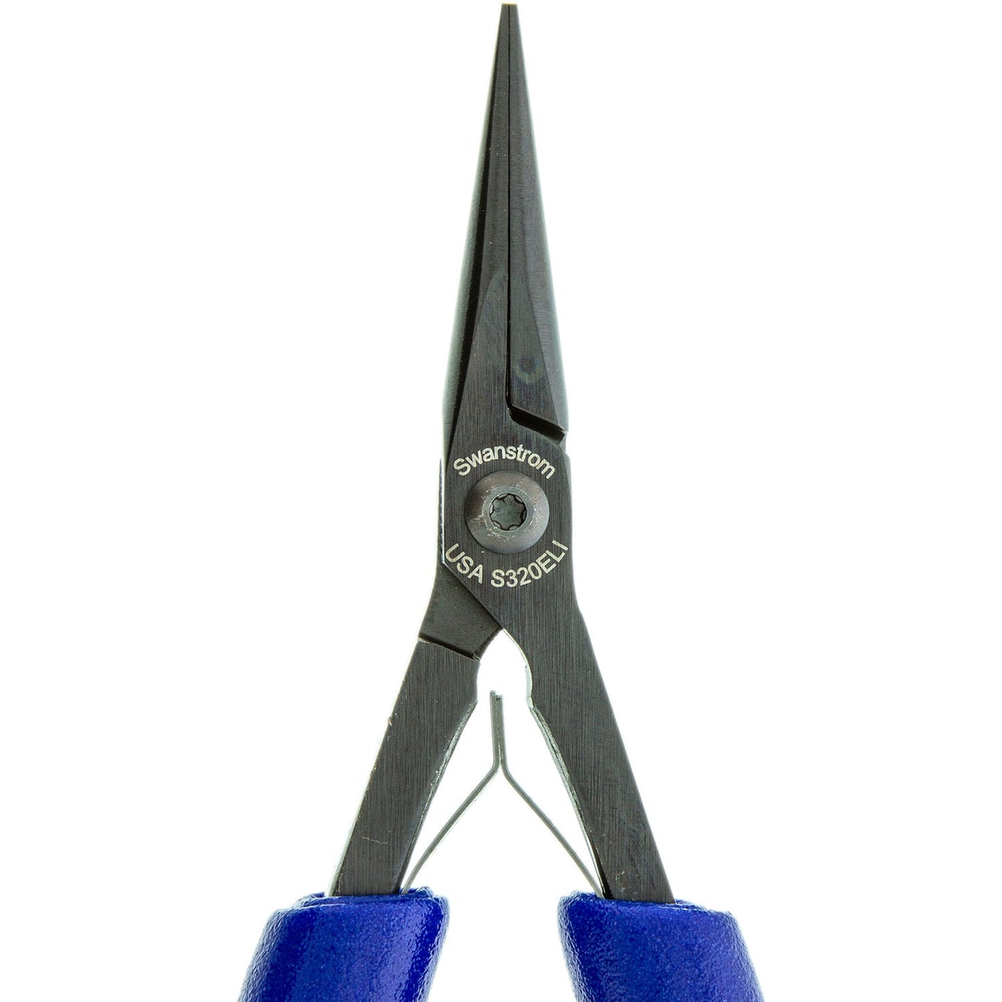 Swanstrom S320ELI Midsize Long Nose Chain Nose Pliers with Long Ergonomic Handle