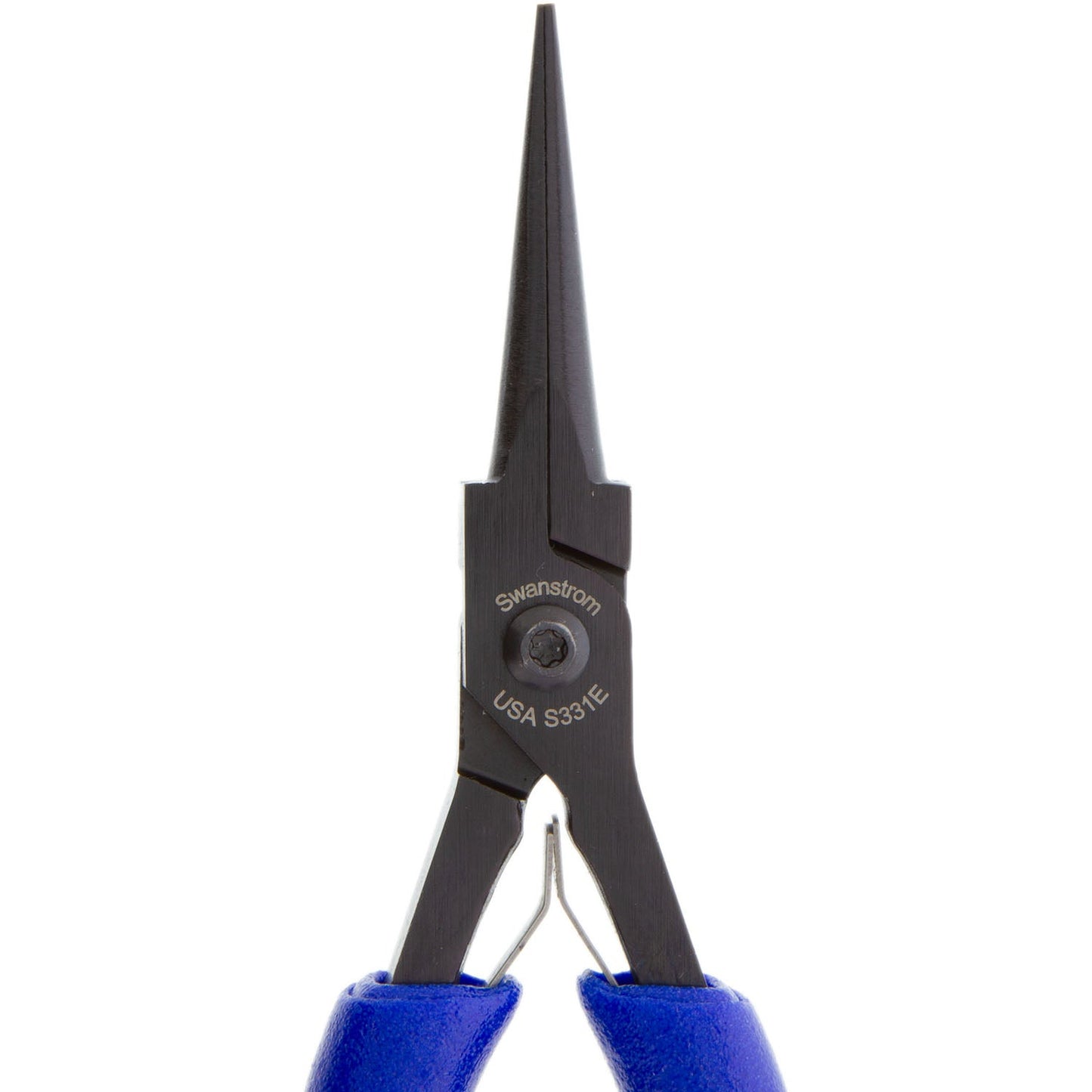Swanstrom S331E Midsize Needle Nose Pliers with Serrated Jaw &amp; Ergonomic Handle