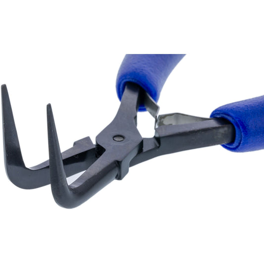 Swanstrom S340AE Midsize Bent Nose Needle Nose Pliers with Long Ergonomic Handle