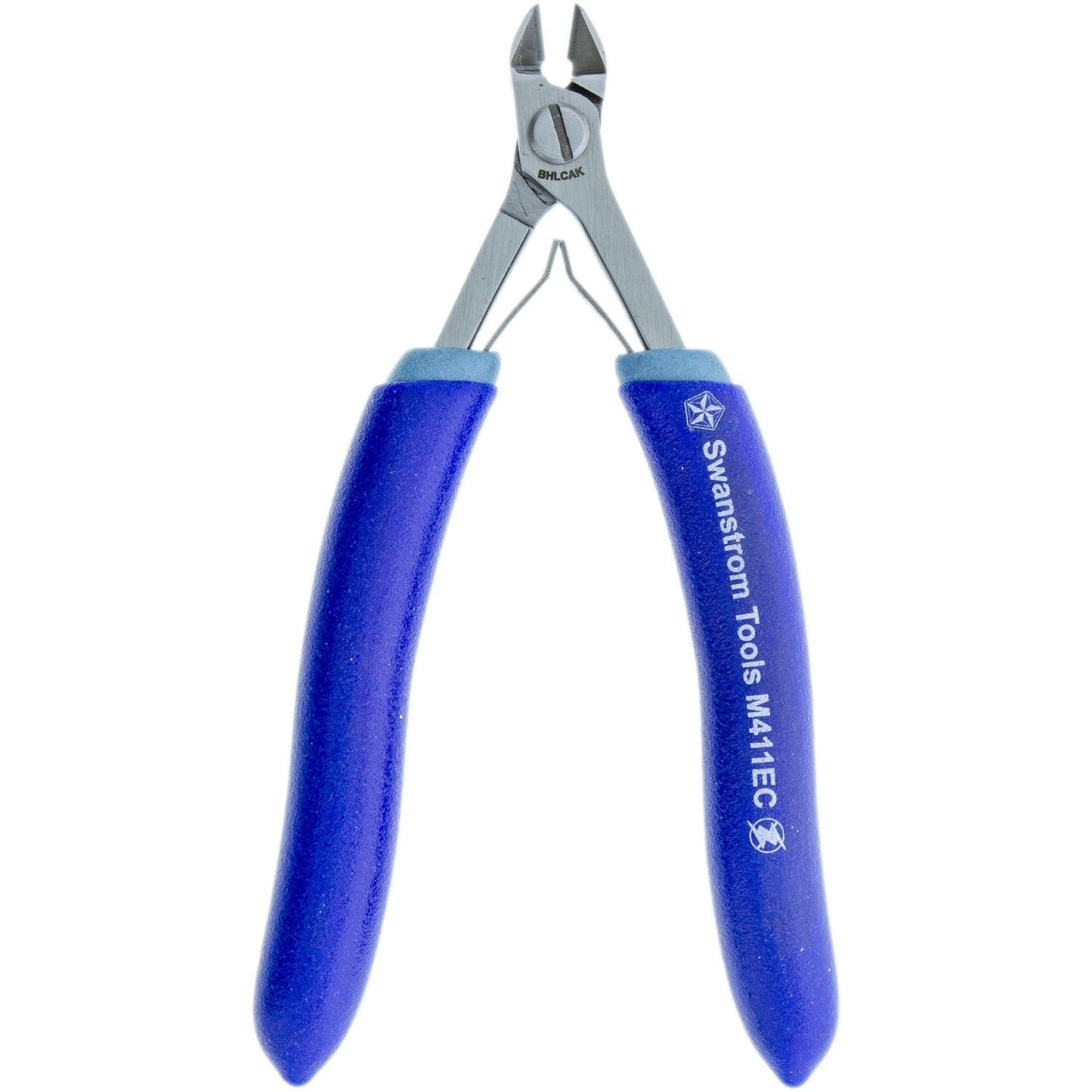 Cutters - Small, Carbide Tipped, Oval Head, Flush, Long Ergonomic Handle (Swanstrom® S411EC)