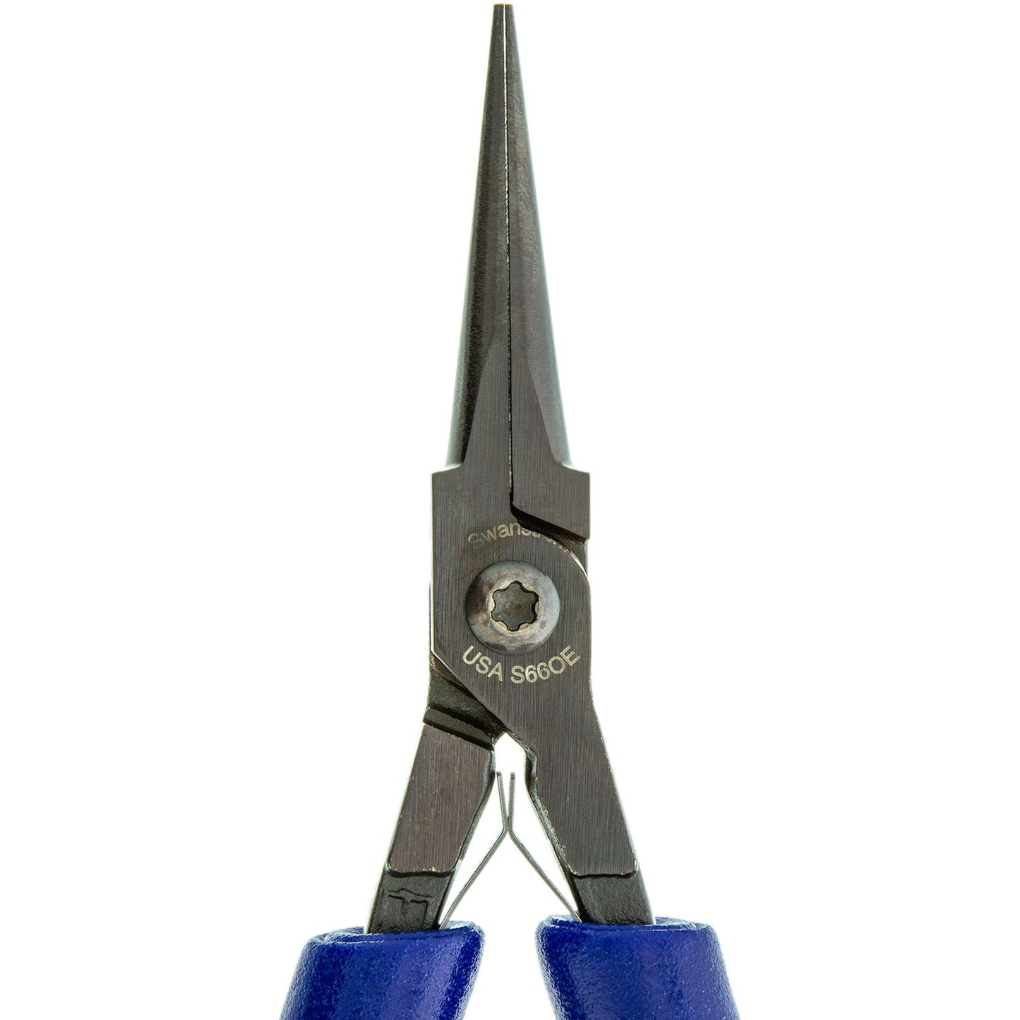 Pliers - Needle Nose, Large Heavy Duty, Smooth Jaw, Long Ergonomic Handle (Swanstrom S660E)