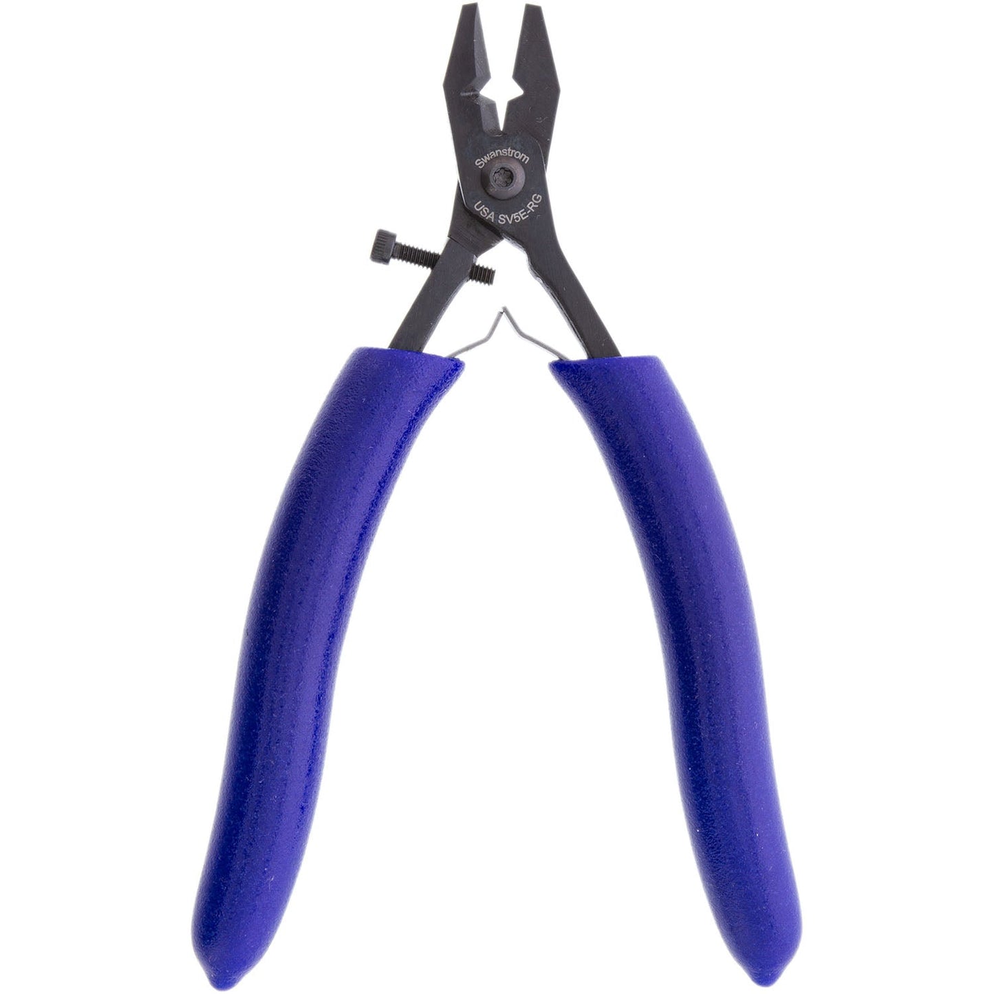 Swanstrom SV5E-RG Midsize V-Notch Wire Stripper/Shear with Long Ergonomic Handle – Rose Gold Edition