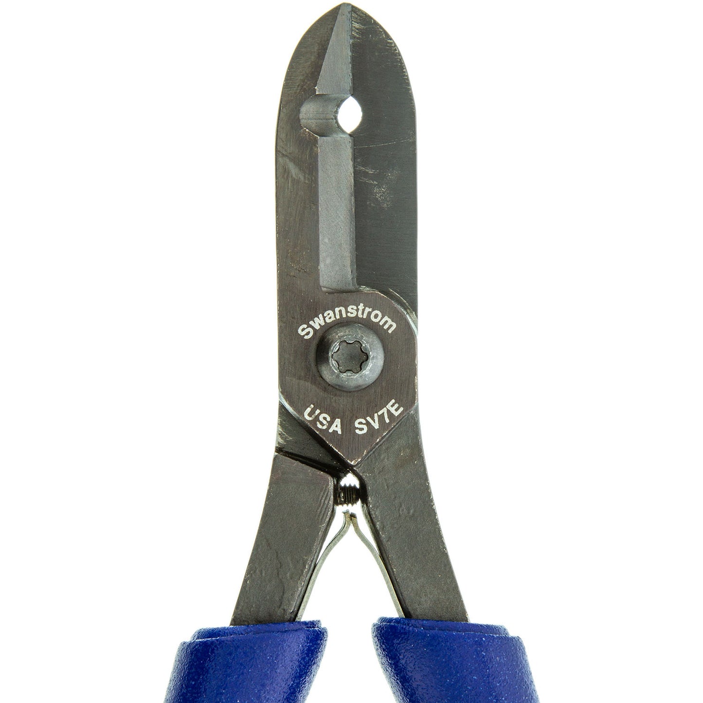 Wire Stripper/Shear - Large V-Notch, Long Ergonomic Handle (Swanstrom® SV7E)